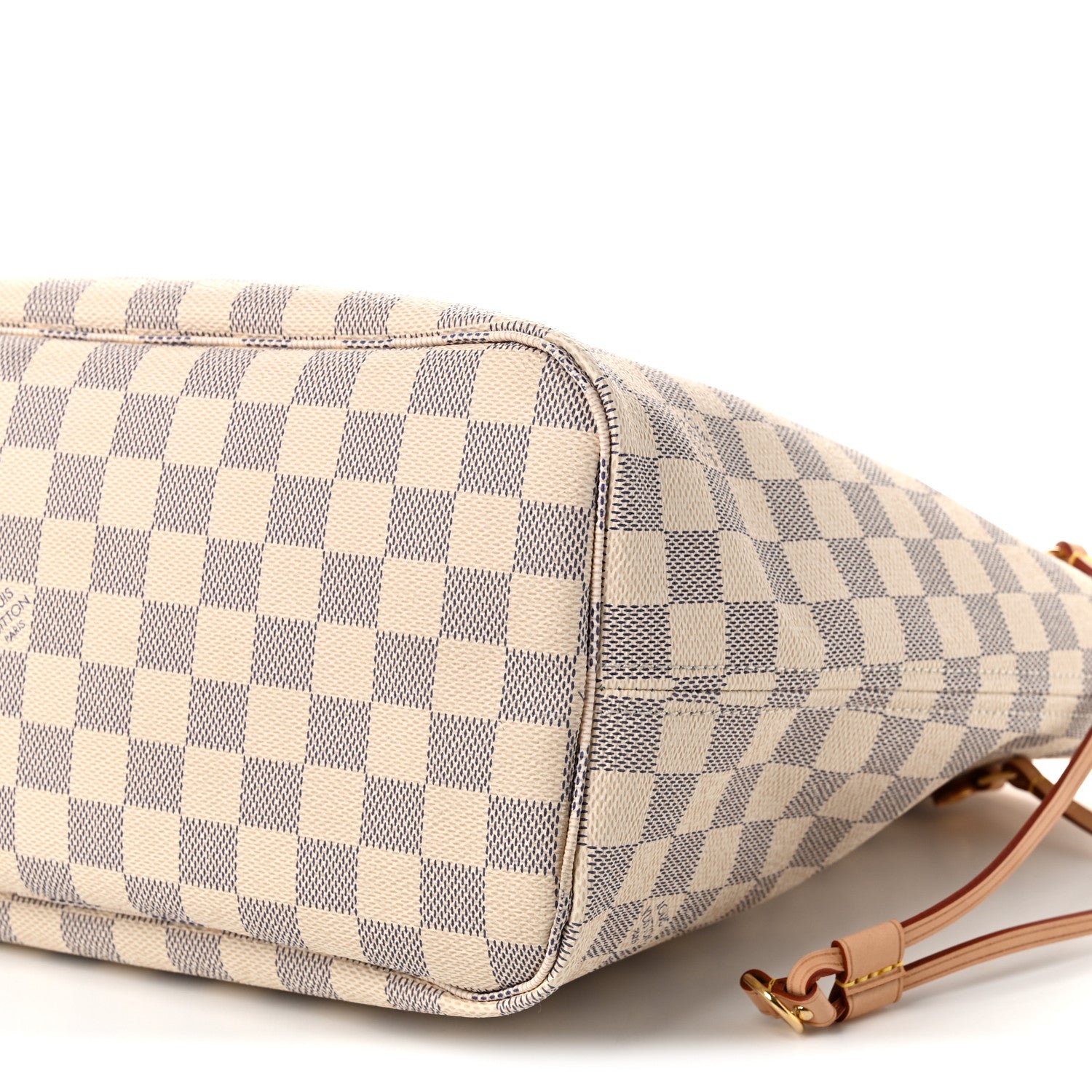 Louis Vuitton Damier Azur Neo Neverfull MM Rose Ballerine 8 of 8