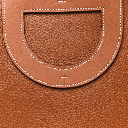 Hermes Taurillon Clemence Swift In-The-Loop 23 Bag Gold 8 of 12