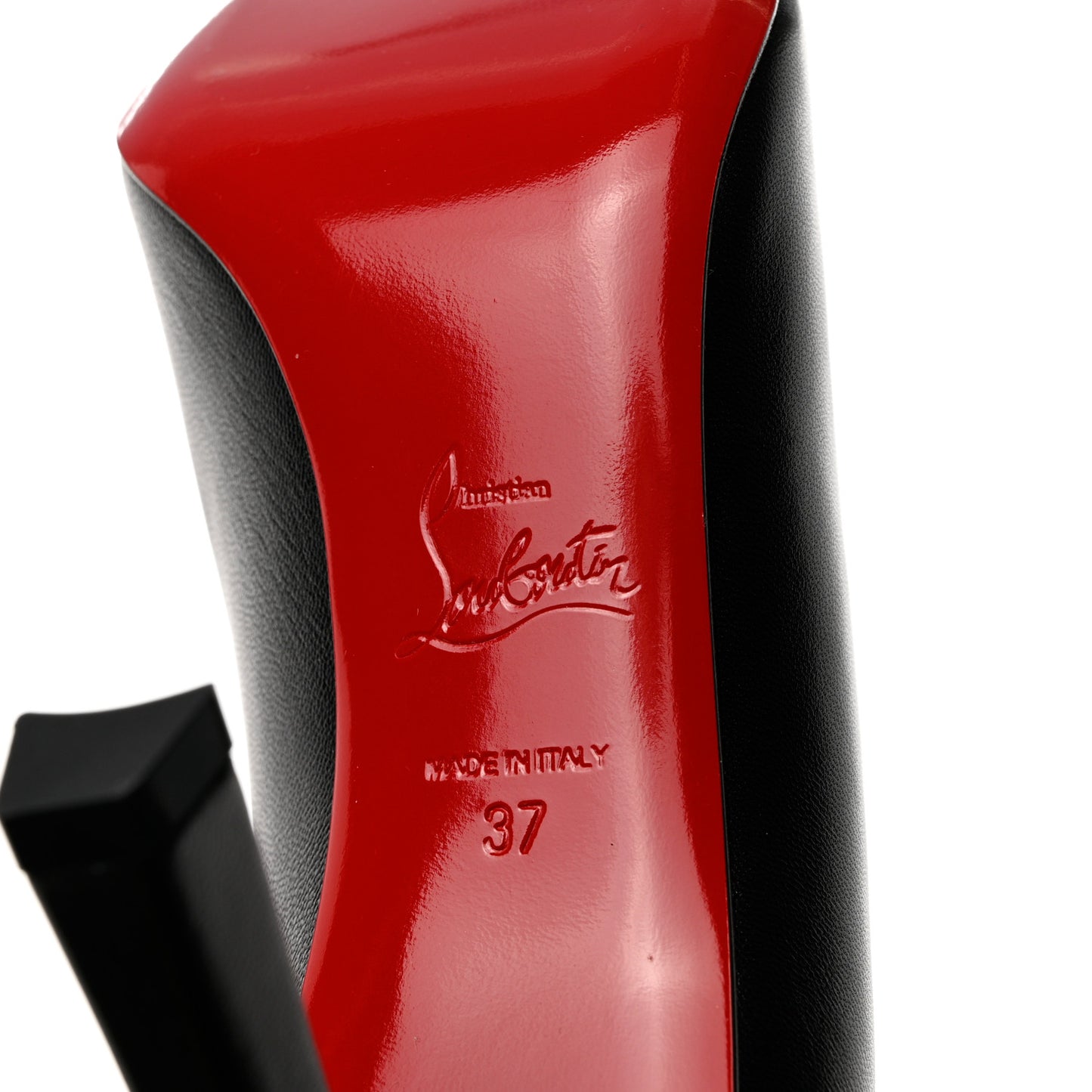 Shiny Nappa Condra 85 Pumps 37 Black