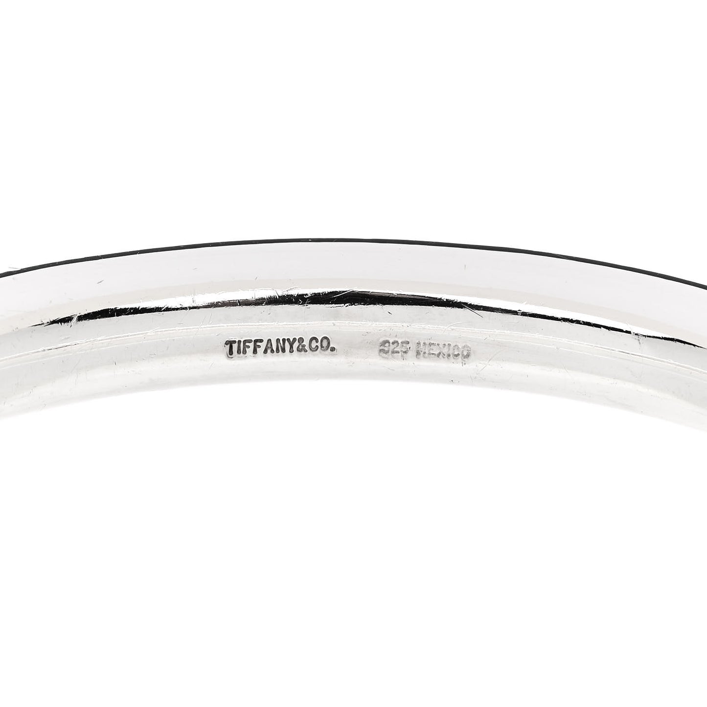 Sterling Silver Oval Bangle Bracelet