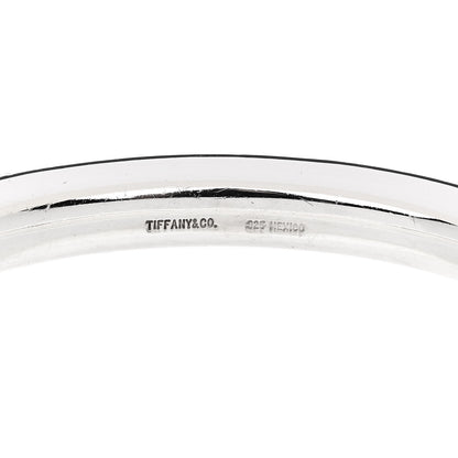 Tiffany Sterling Silver Oval Bangle Bracelet 3 of 3