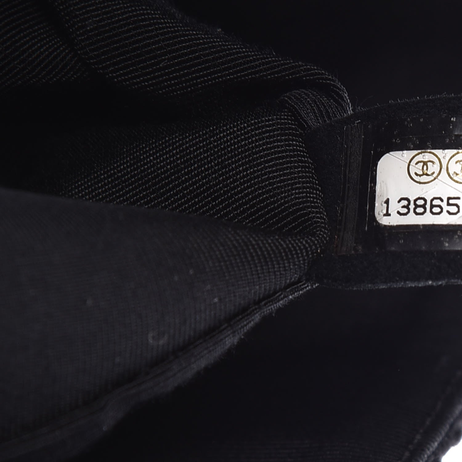 Chanel Tweed Strass Jumbo Pudong Flap Black 8 of 10