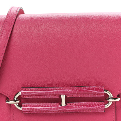 Hermes Evercolor Matte Alligator Mini Touch Sac Roulis Rose Mexico 14 of 21