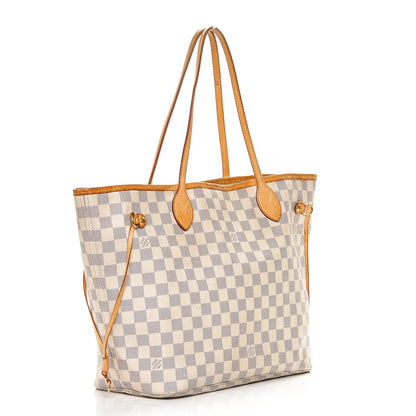 Louis Vuitton Damier Azur Neverfull MM 3 of 6