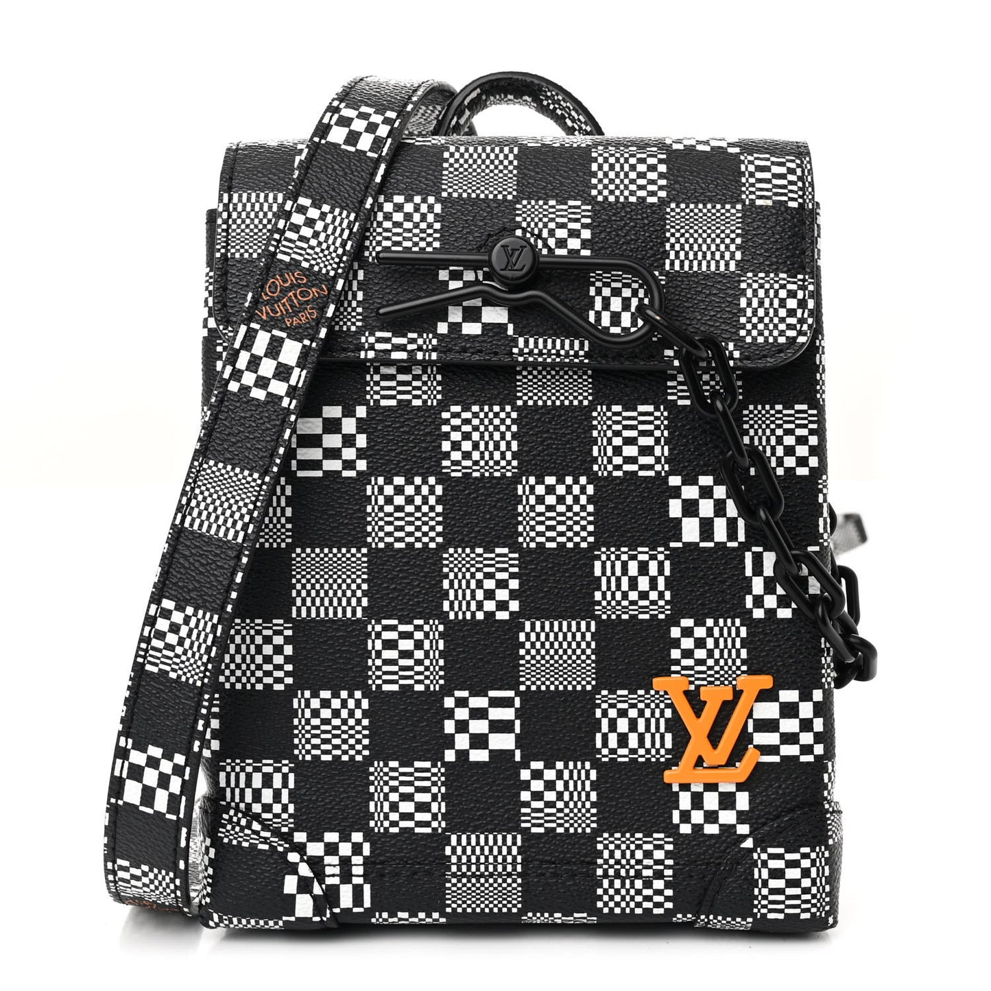 Damier Distorted Steamer XS