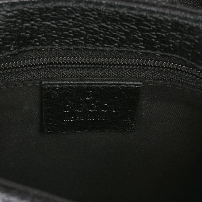 Gucci GG Monogram Web Buckle Belt Bag Black 6 of 9