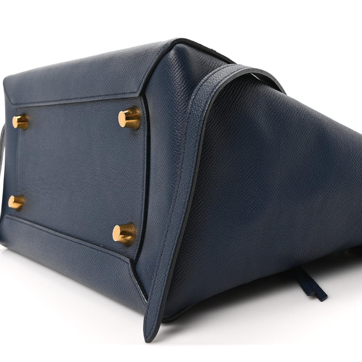 Celine Grained Calfskin Mini Belt Bag Navy 1795656  display picture 3