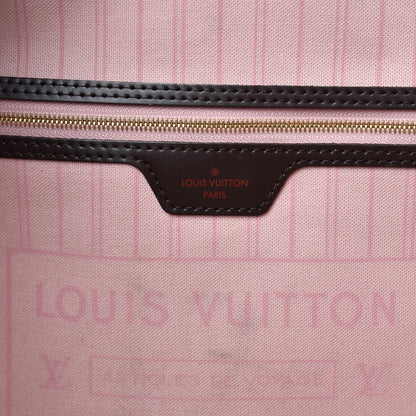 Louis Vuitton Damier Ebene Neo Neverfull MM Rose Ballerine 6 of 15