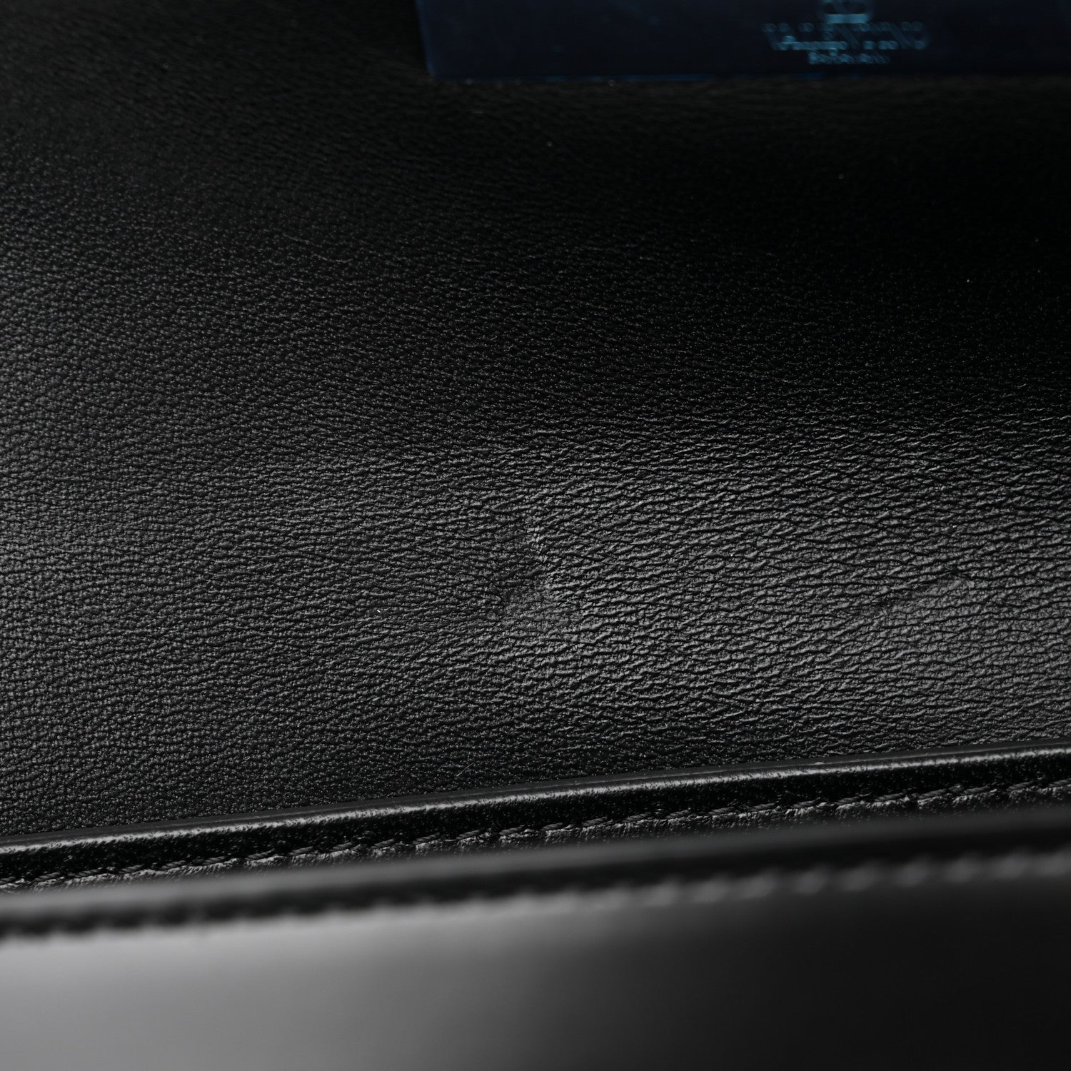 Valentino Garavani Brushed Calfskin Rockstud Flip Lock Chain Shoulder Bag Black 11 of 14