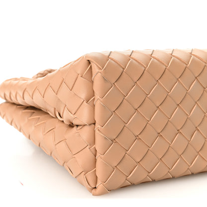 Bottega Veneta Nappa Intrecciato Small Andiamo Shoulder Bag Biscuit 8 of 9