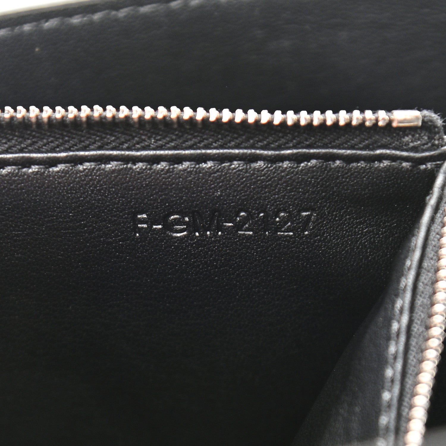 Celine Goatskin Folded Clutch With Strap Black 8 of 17