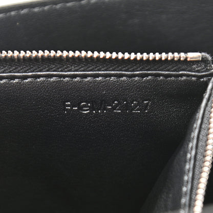 Celine Goatskin Folded Clutch With Strap Black 8 of 17