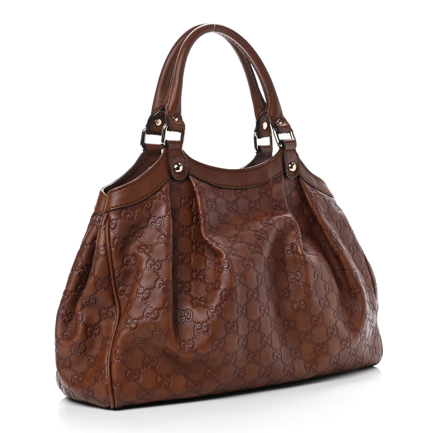 Guccissima Medium Sukey Brown