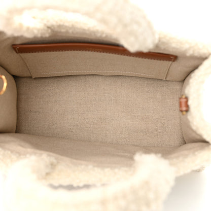 Celine Stripe Triomphe Small Cabas Thais Khaki Tan 5 of 13