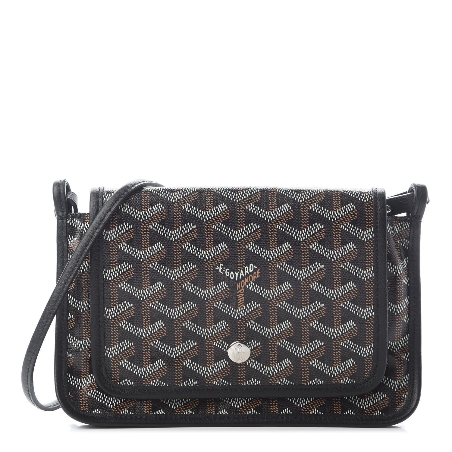 Goyard Goyardine Plumet Wallet Clutch Black 1 of 9