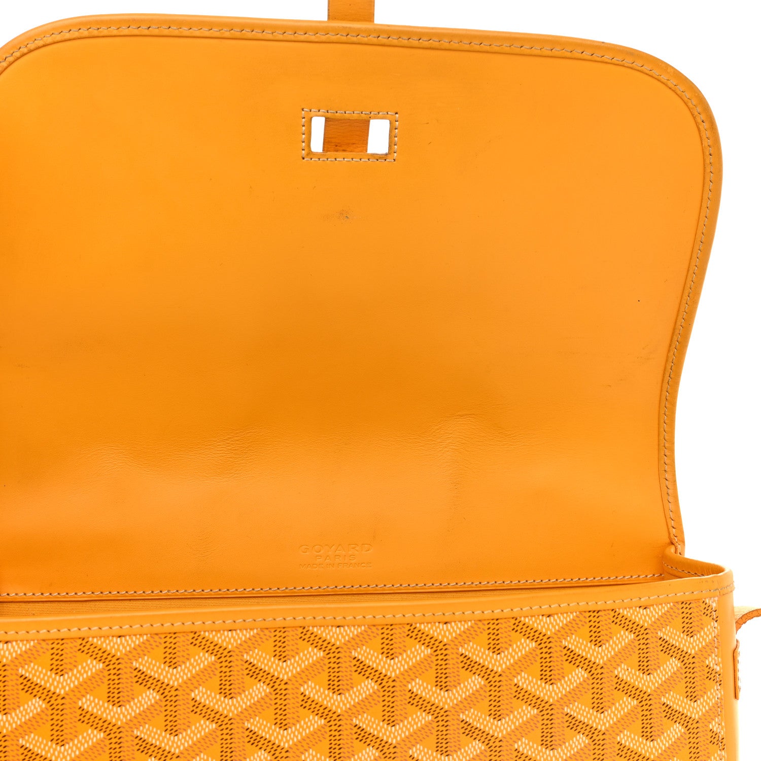 Goyard Goyardine Belvedere II MM Messenger Bag Yellow 10 of 22