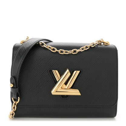Louis Vuitton Epi Twist Shoulder Bag MM Black 1 of 13