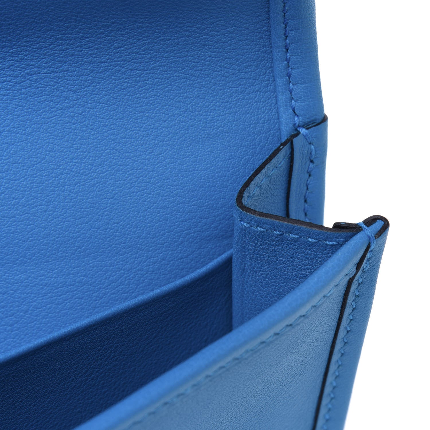 Hermes Swift Jige Duo Clutch Bleu Zanzibar 8 of 14