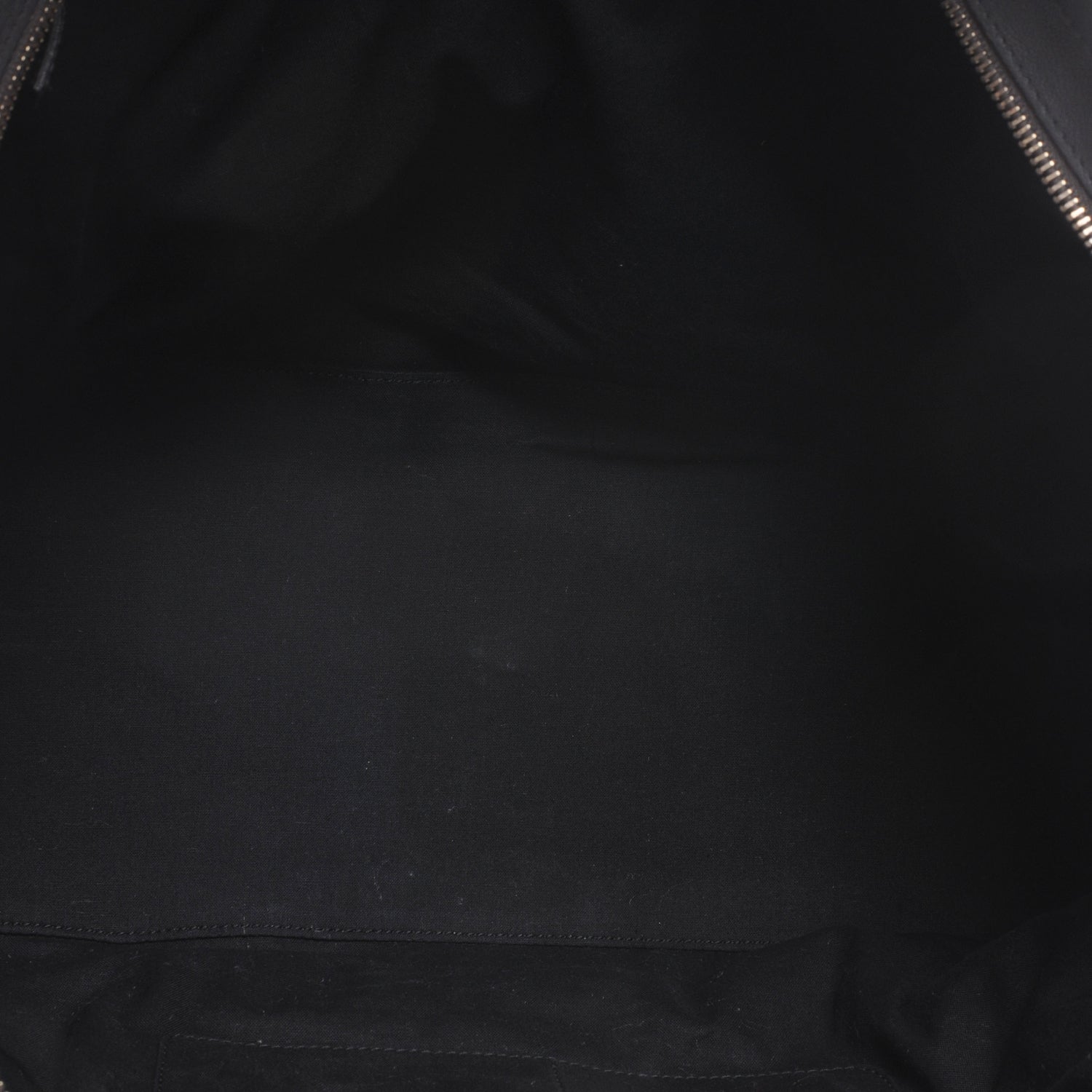 Saint Laurent Leather Large Cabas Chyc Grey 6 of 8