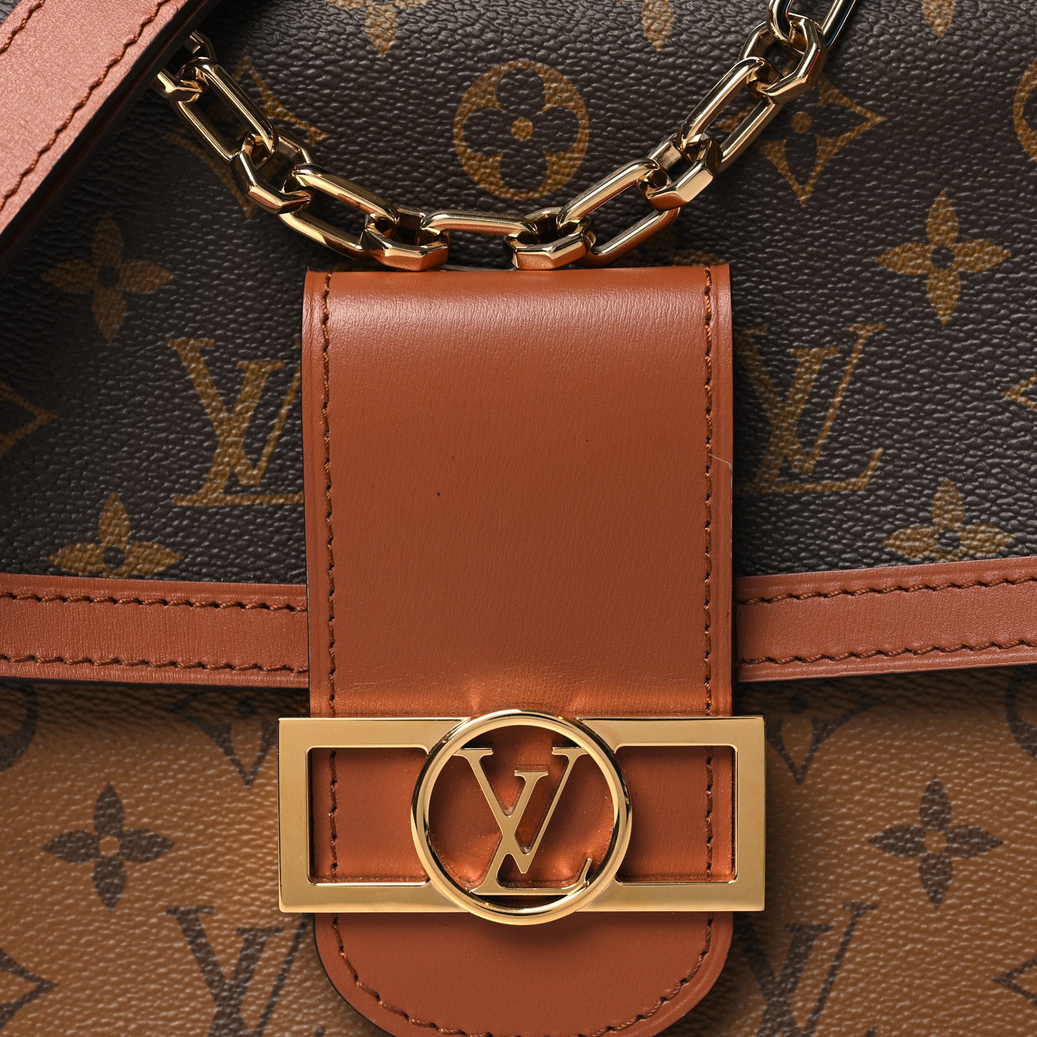 Louis Vuitton Reverse Monogram Dauphine MM 8 of 10