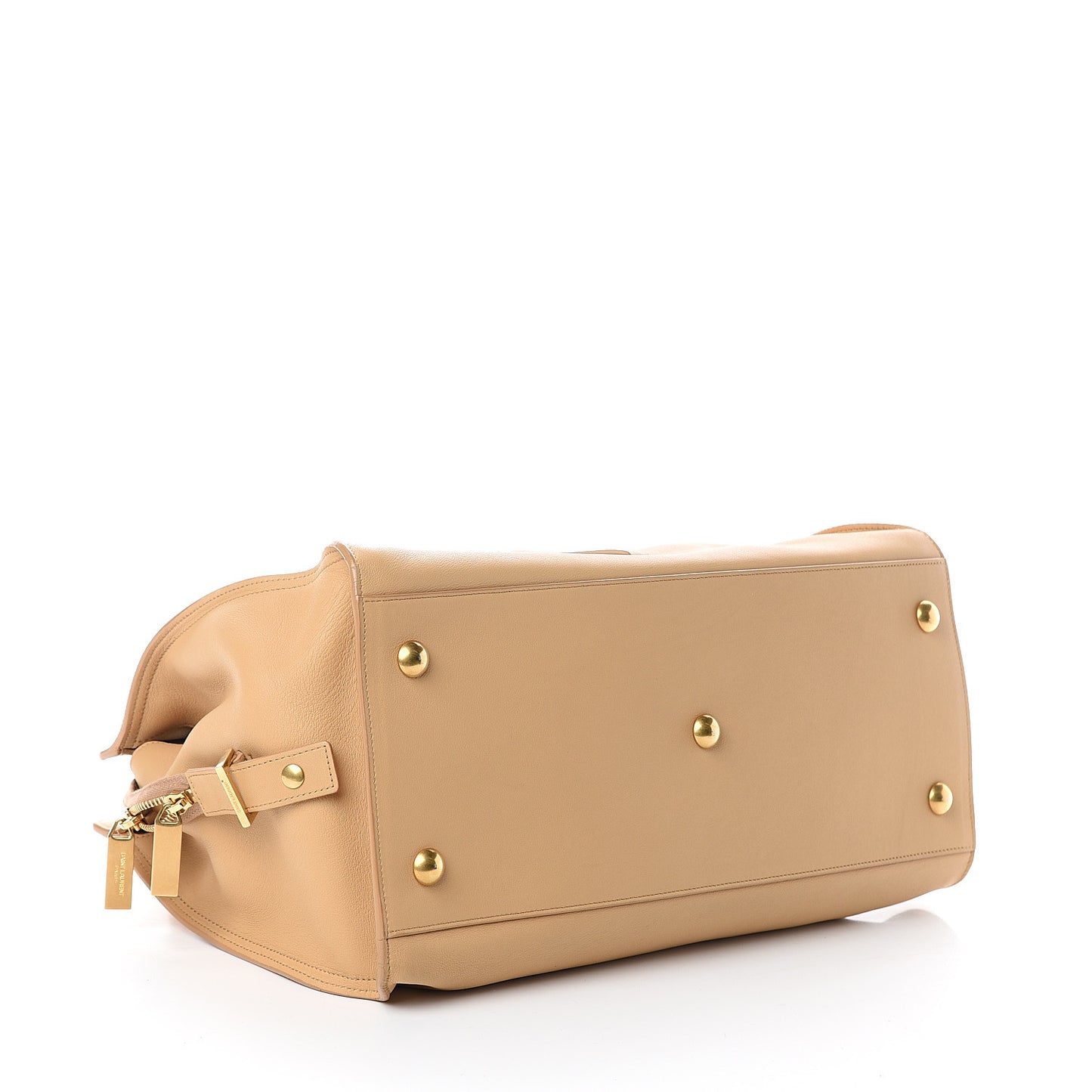 Calfskin Medium Classic Y Cabas Light Beige