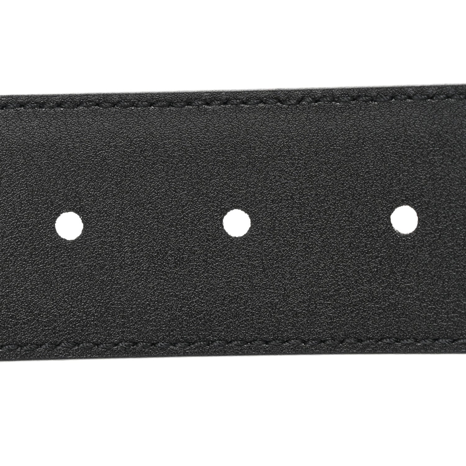 Gucci Textured Dollar Calfskin 40mm Belt 80 32 Black 5 of 6