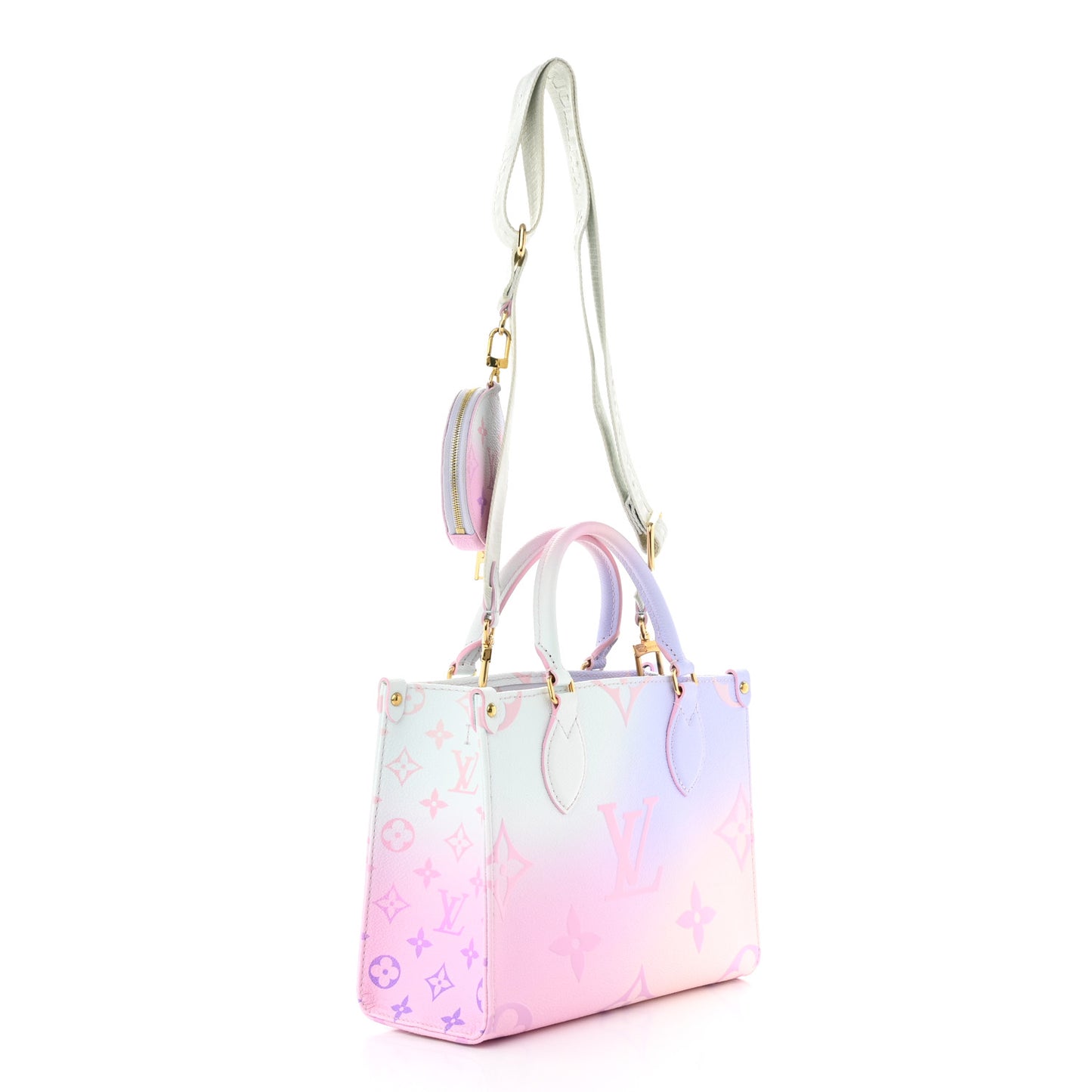 Monogram Giant Spring In The City Onthego PM Sunrise Pastel