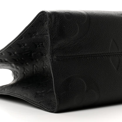 Louis Vuitton Empreinte Monogram Giant Onthego MM Black 8 of 9