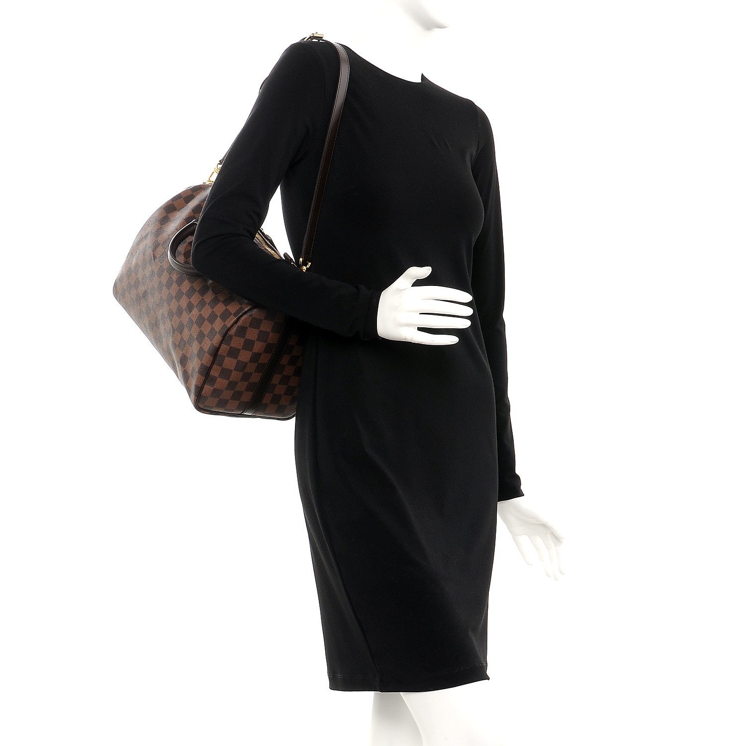 Louis Vuitton Damier Ebene Speedy Bandouliere 30 2 of 11
