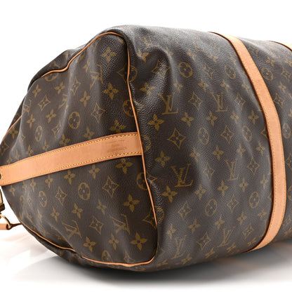 Louis Vuitton Monogram Keepall Bandouliere 55 10 of 23