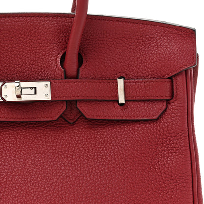 Hermes Togo Birkin 25 Rubis 8 of 12