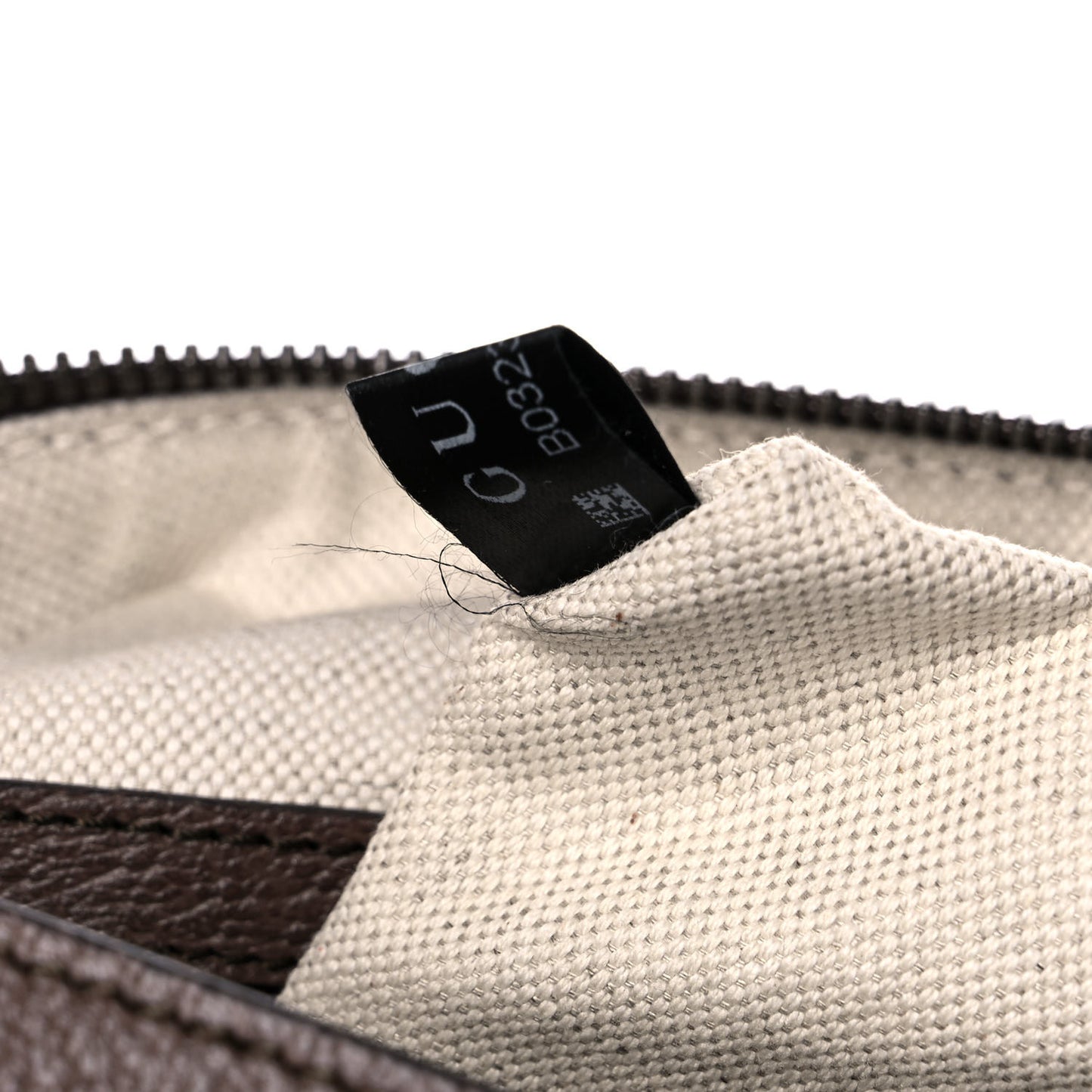 GG Supreme Monogram Web Small Ophidia Half Moon Hobo Brown