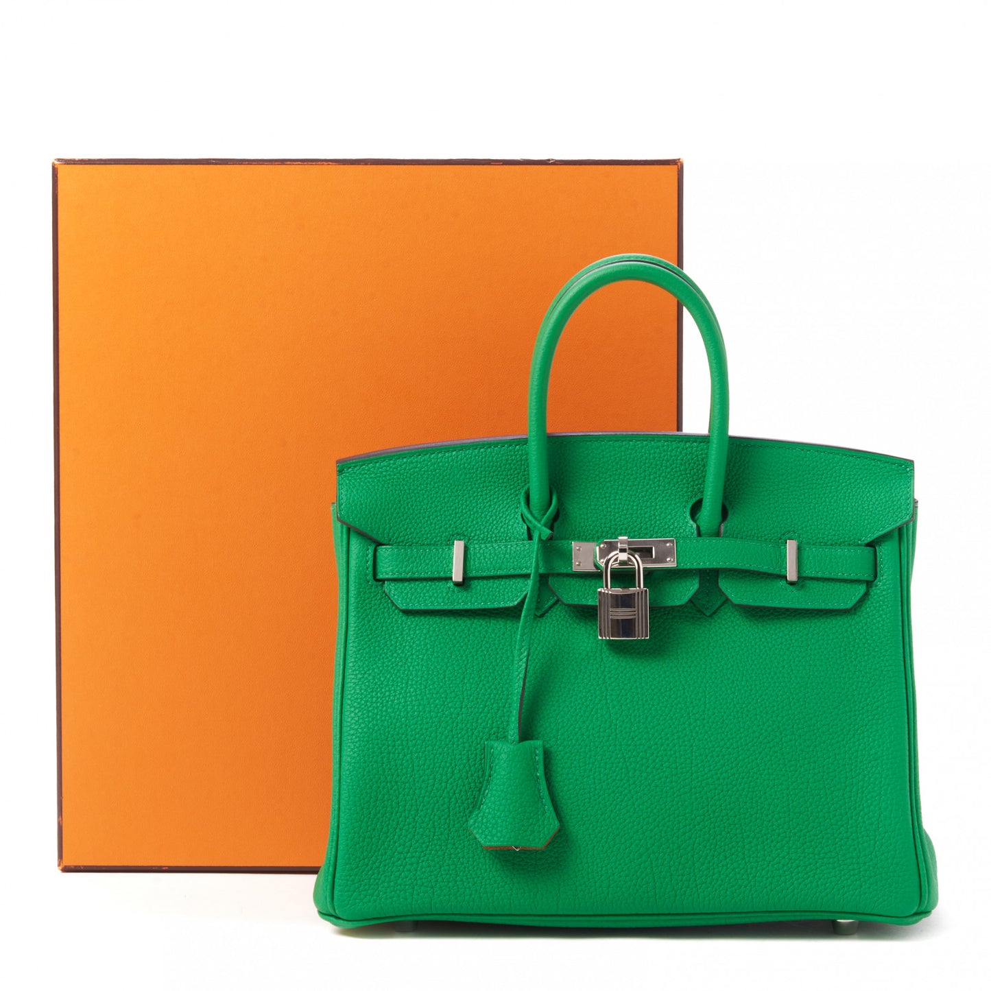 Togo Verso Birkin 25 Bambou Caramel