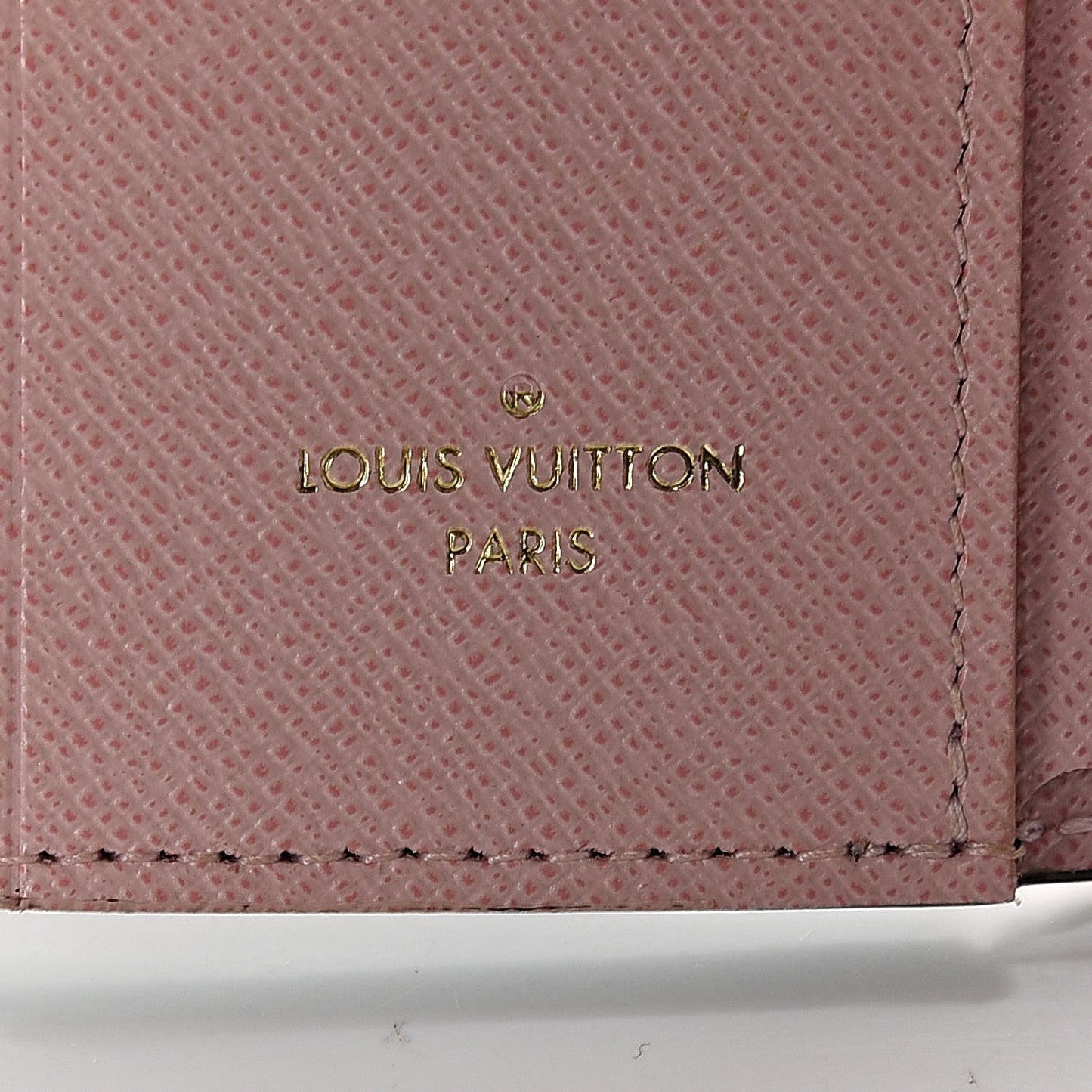 Monogram Zoe Wallet Rose Ballerine