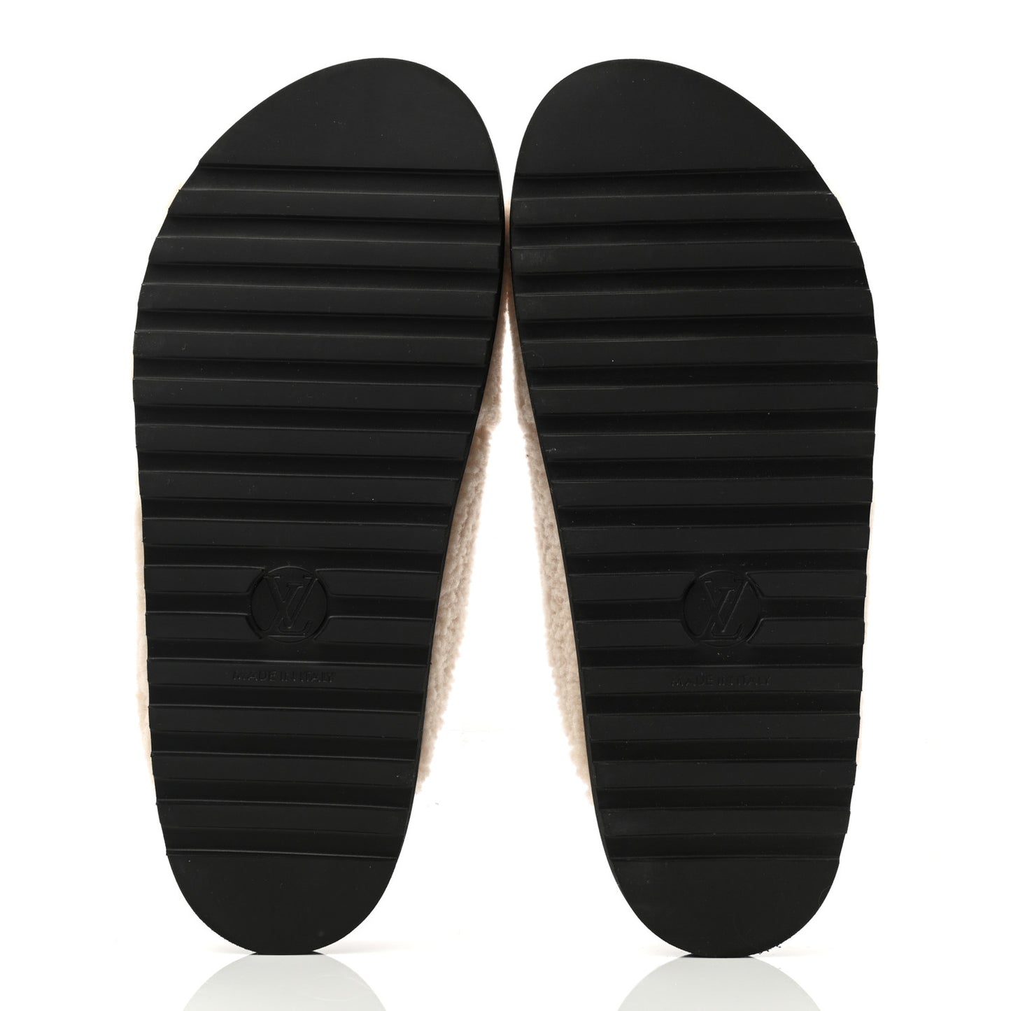 Shearling Paseo Flat Comfort Mule 39 Nude