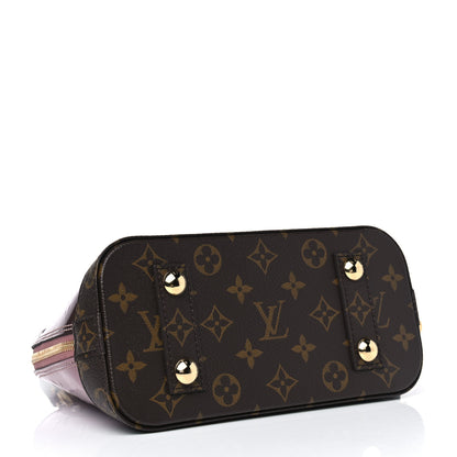 Louis Vuitton Vernis Monogram Alma BB Rose Pale Metallise 3 of 4
