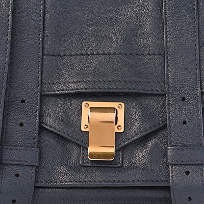 Proenza Schouler Lambskin PS1 Mini Crossbody Bag Indigo 9 of 13