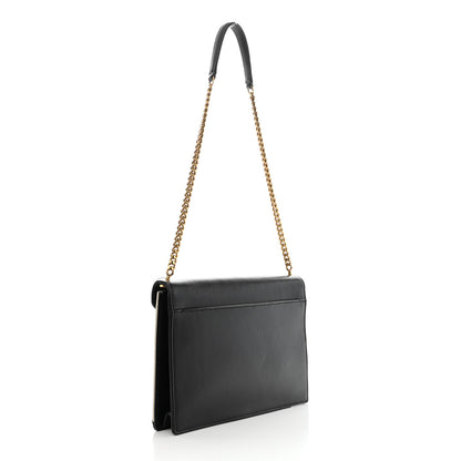 Saint Laurent Vintage Lambskin Gaby Chain Bag Black 3 of 12