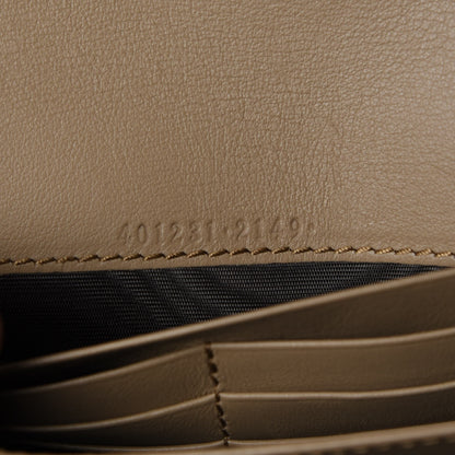 Gucci Suede Mini Dionysus Chain Wallet Taupe 7 of 10