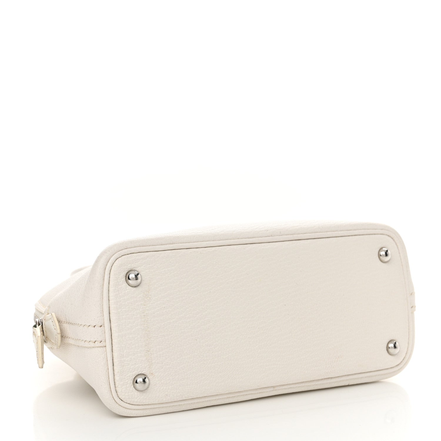 Hermes Chevre Mysore Mini 1923 Bolide White 4 of 19