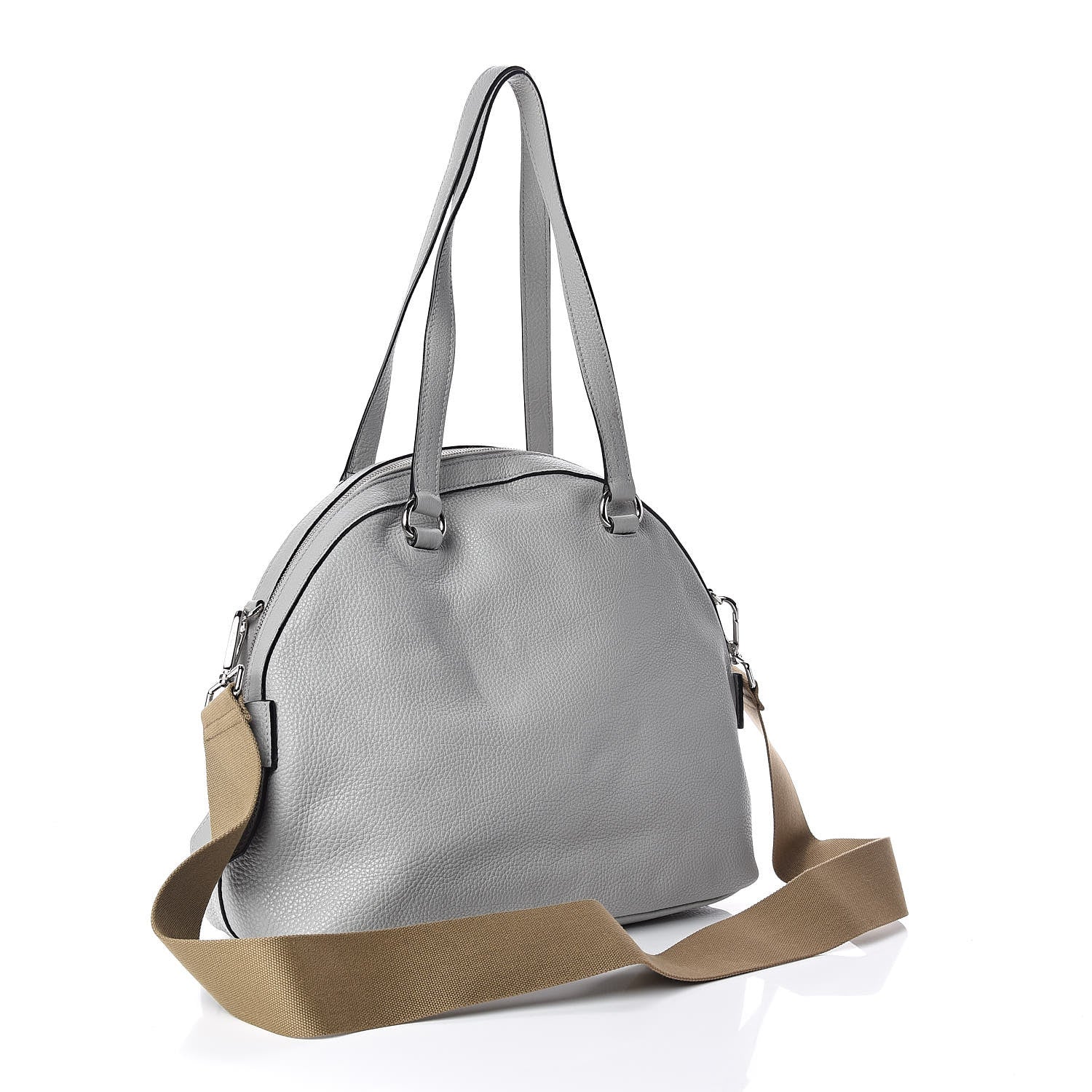 Prada Vitello Daino Dome Tote 3 of 10