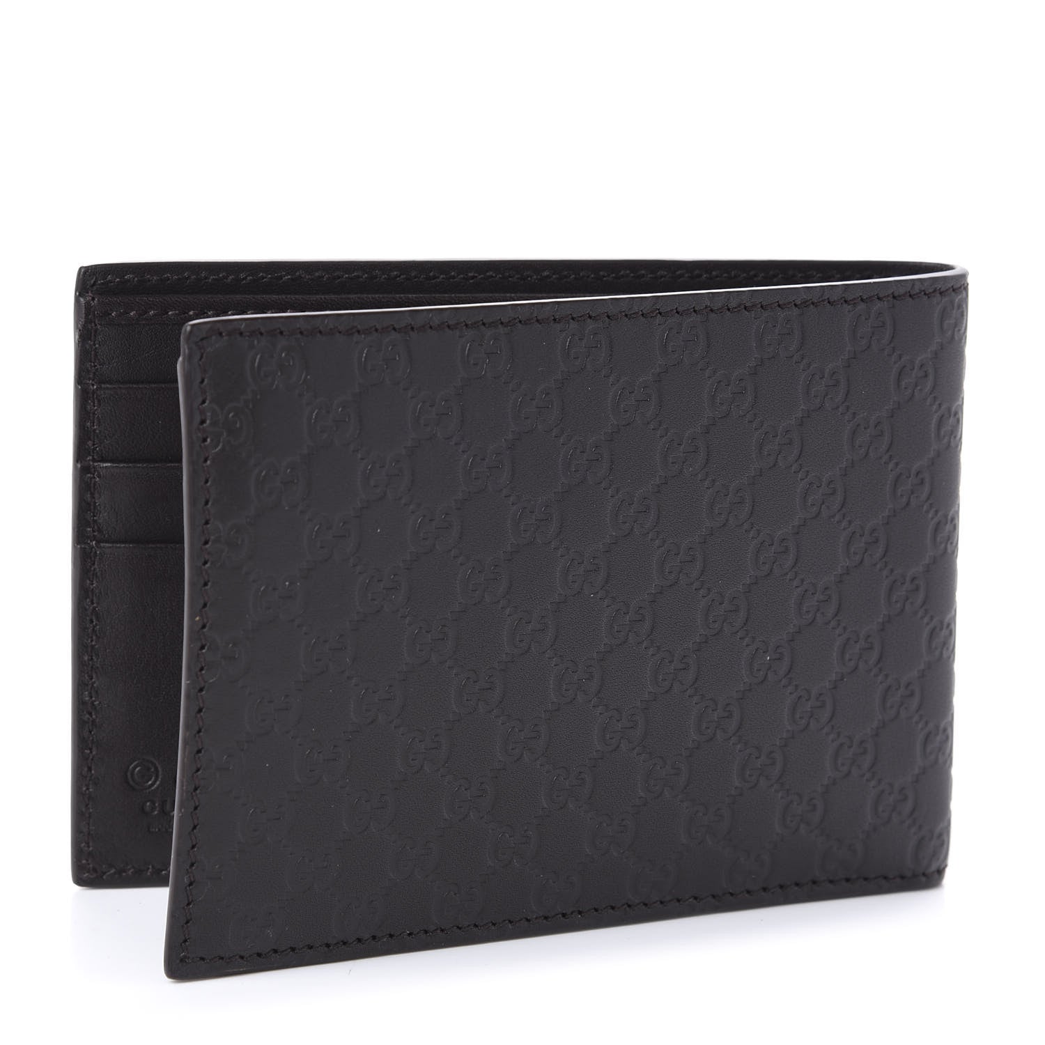 Gucci Microguccissima Bi-Fold Wallet Testa di Moro 3 of 10