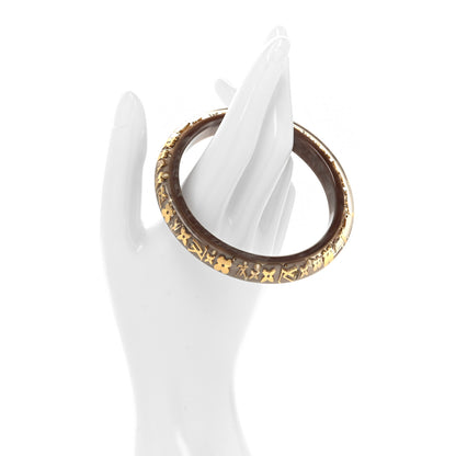 Louis Vuitton Resin Swarovski Pearl Medium Inclusion Bracelet PM Praline 2 of 3