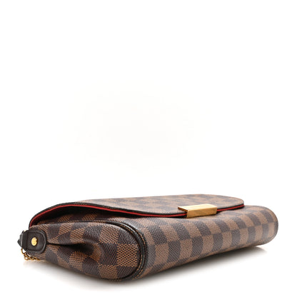 Louis Vuitton Damier Ebene Favorite MM 3 of 11