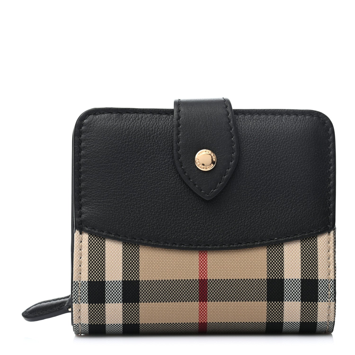 Burberry Horseferry Check Finsbury Wallet Black 1 of 7