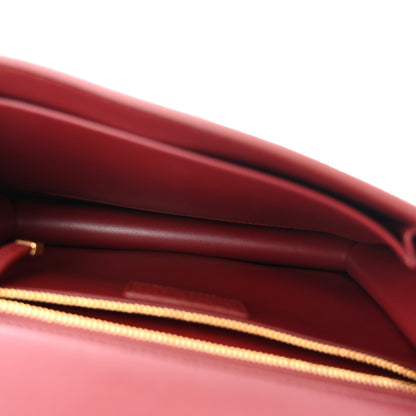 Christian Dior Grained Calfskin 30 Montaigne Flap Bag Red Brick 5 of 11