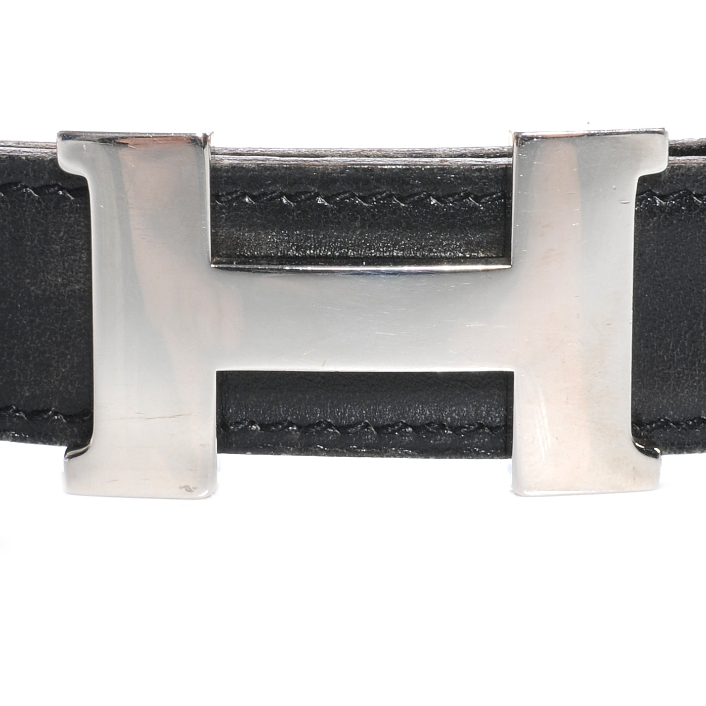 Hermes Box Chamonix Reversible Constance 24mm H Belt Noir Natural 80 3 of 6