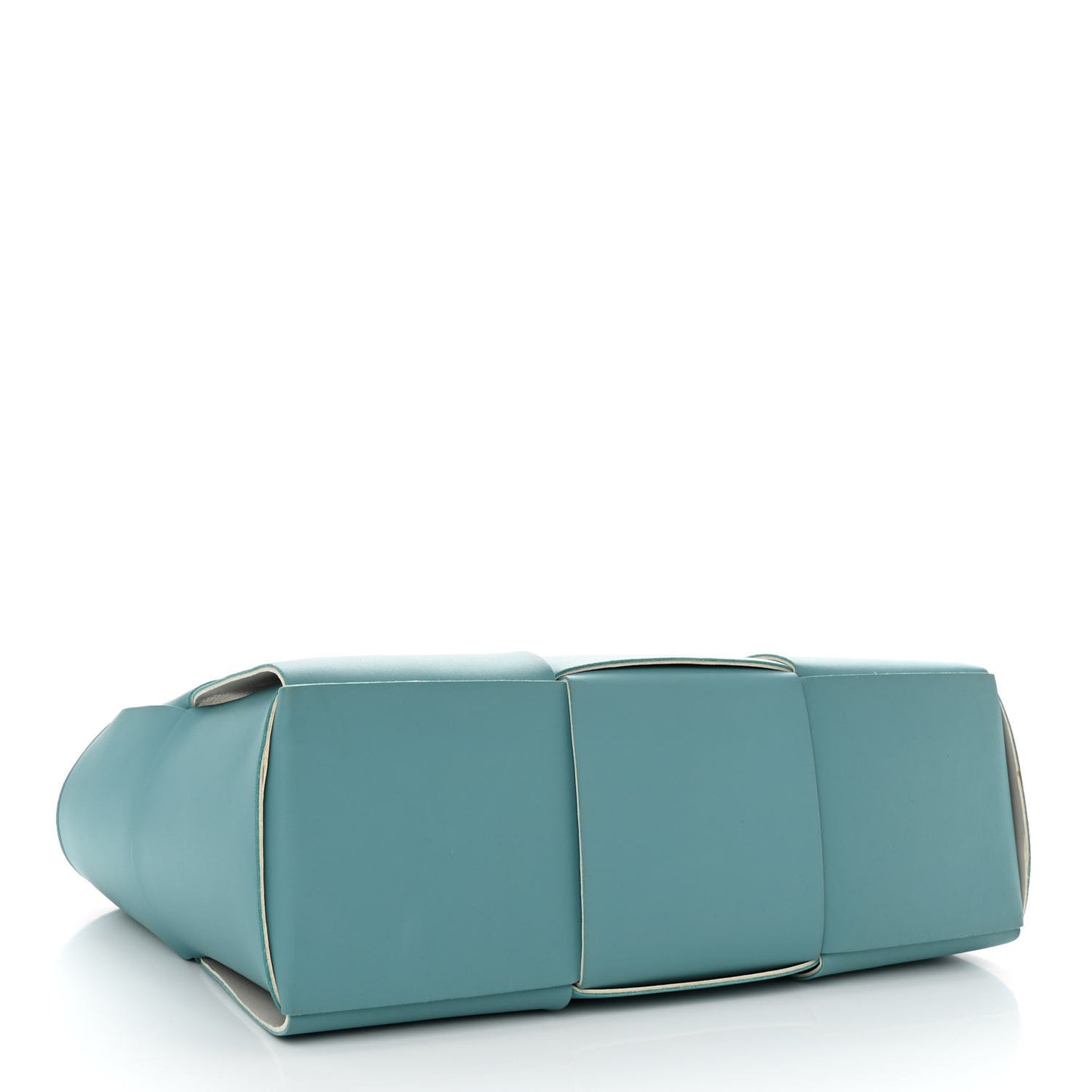 Nappa Maxi Intrecciato Medium Arco Tote Linoleum