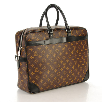 Louis Vuitton Monogram Macassar Porte-Documents Voyage GM 3 of 7