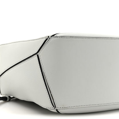 Loewe Calfskin Small Puzzle Bag Kaolin 9 of 13